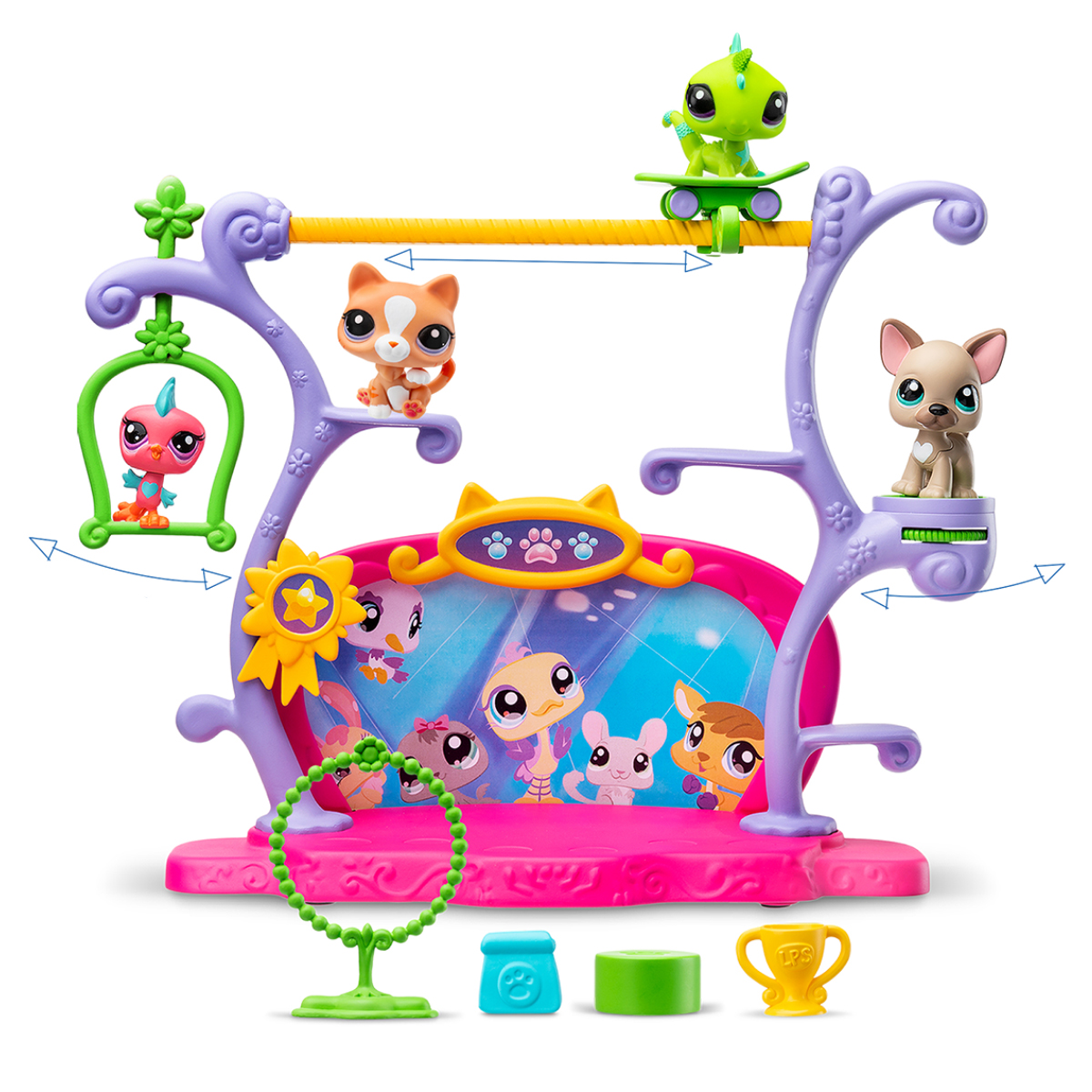 Ігровий набір Littlest Pet Shop – Шоу Талантів, 2 фігурки, сцена, аксес., 00558 2