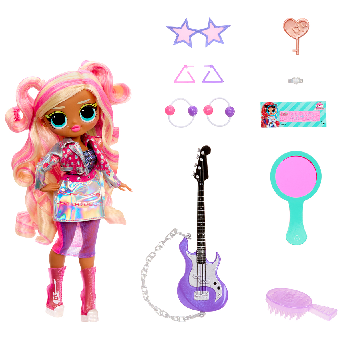Ігровий набір з лялькою L.O.L. SURPRISE! серії "O.M.G. Eye Spy" – РОК-ЗІРКА, 542681 2