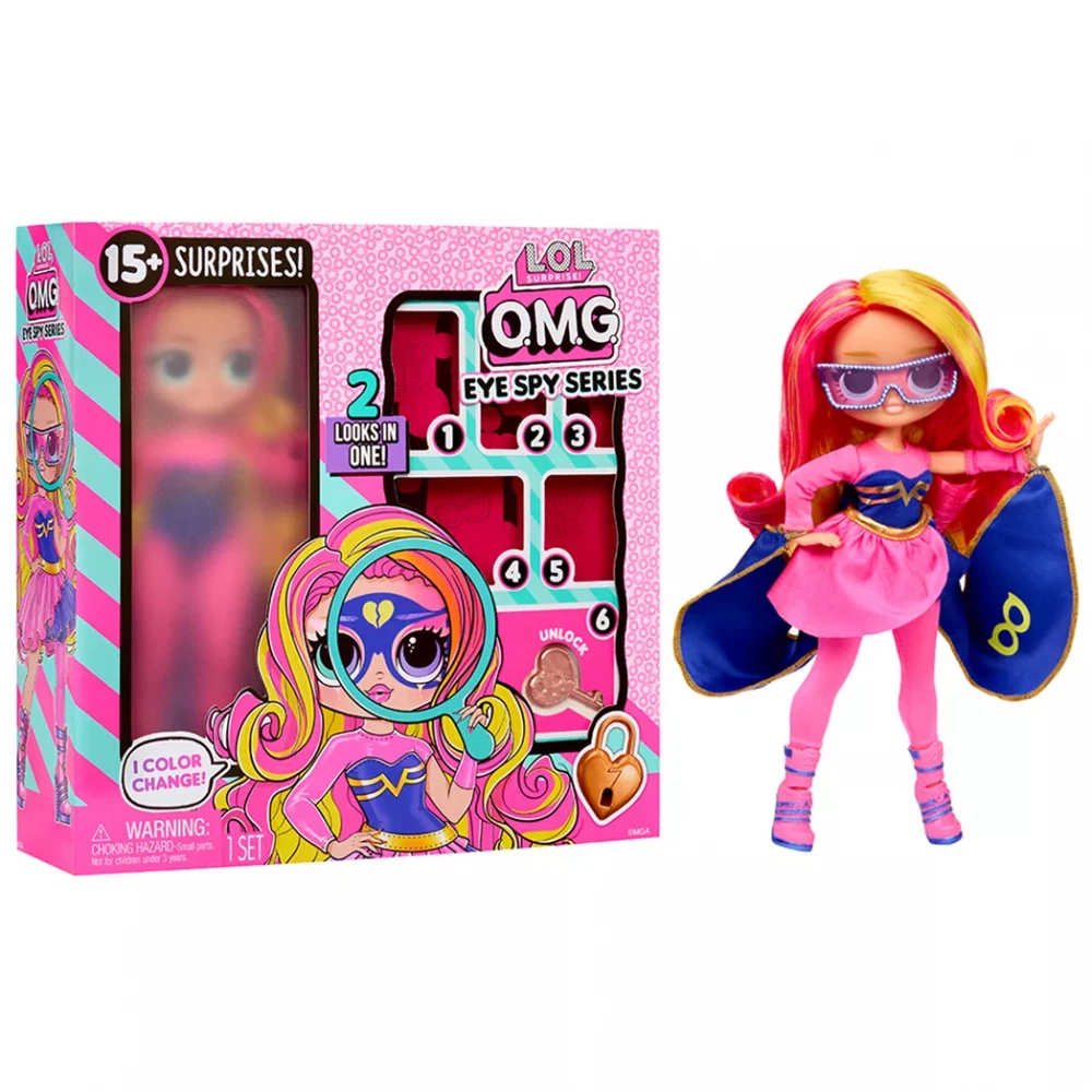 Ігровий набір з лялькою L.O.L. SURPRISE! серії "O.M.G. Eye Spy" – СУПЕРГЕРОЙКА, 542667