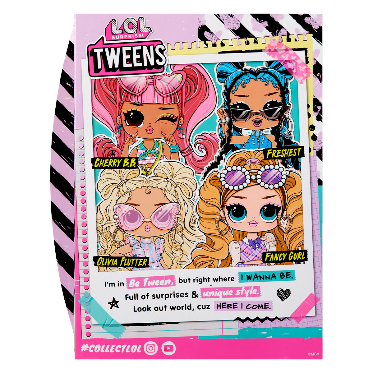 Ігровий набір з лялькою L.O.L. SURPRISE! серії "Tweens Core"  – ОЛІВІЯ ФЛАТТЕР, 559412 8