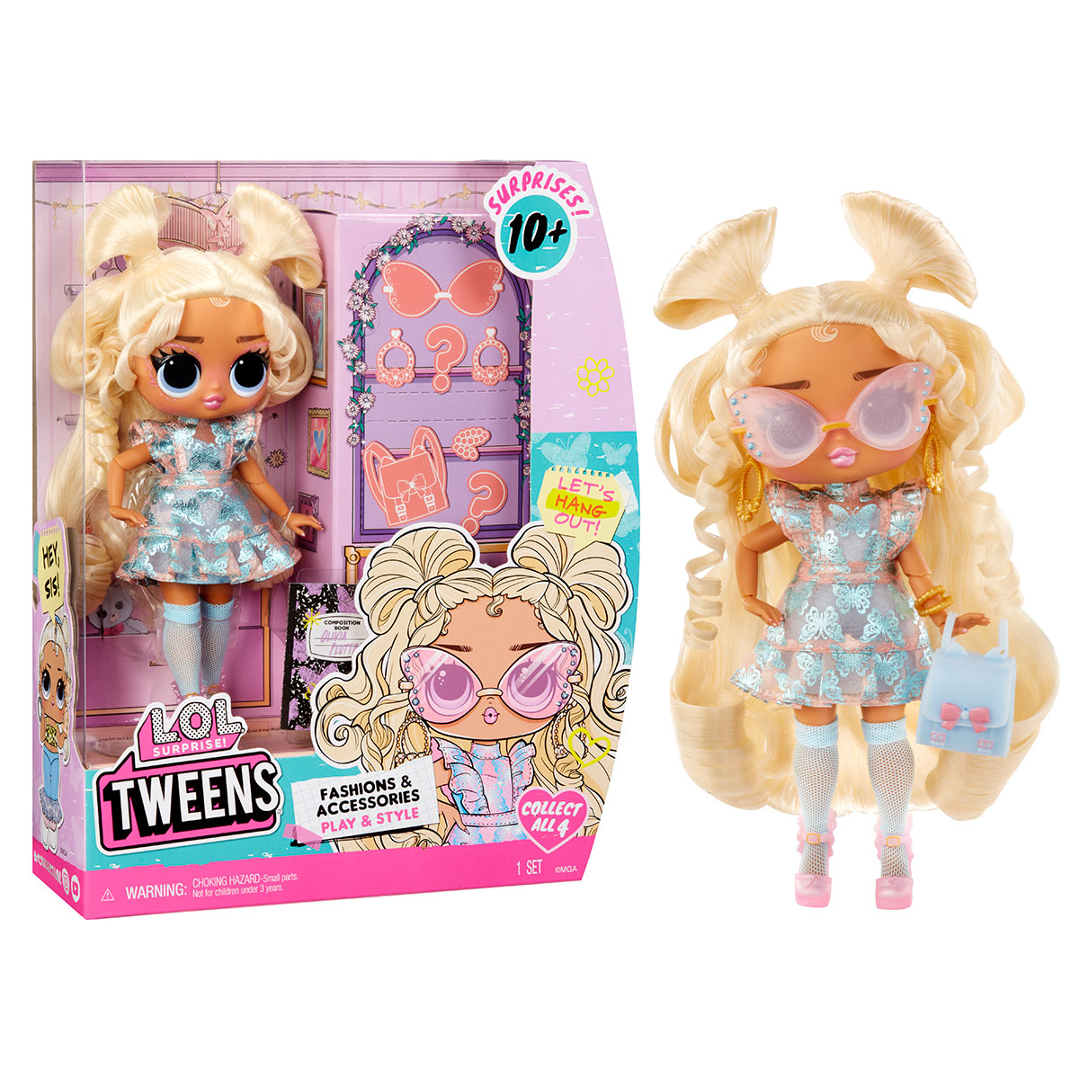 Ігровий набір з лялькою L.O.L. SURPRISE! серії "Tweens Core"  – ОЛІВІЯ ФЛАТТЕР, 559412