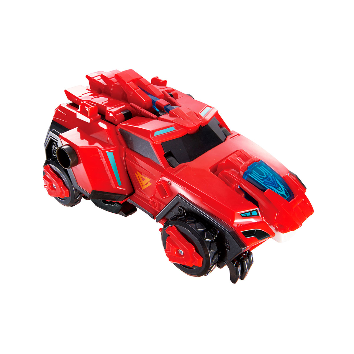 Ігровий набір з роботом-трансформером Dinoster - Раптор Трон, 2 машини, динозавр, EU580801 5