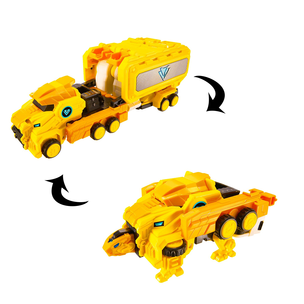 Ігровий набір з роботом-трансформером Dinoster - Стего Трон, 2 машини, динозаври, EU580804 6