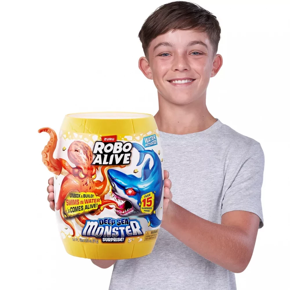 Інтерактивний ігровий набір Robo Alive S1 – Глибоководний Сюрприз. Восьминіг, 71155B 2