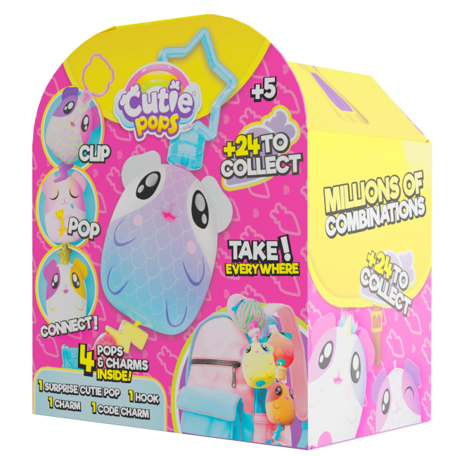 М'яка іграшка-брелок, CUTIE POPS, EXCUT001 1