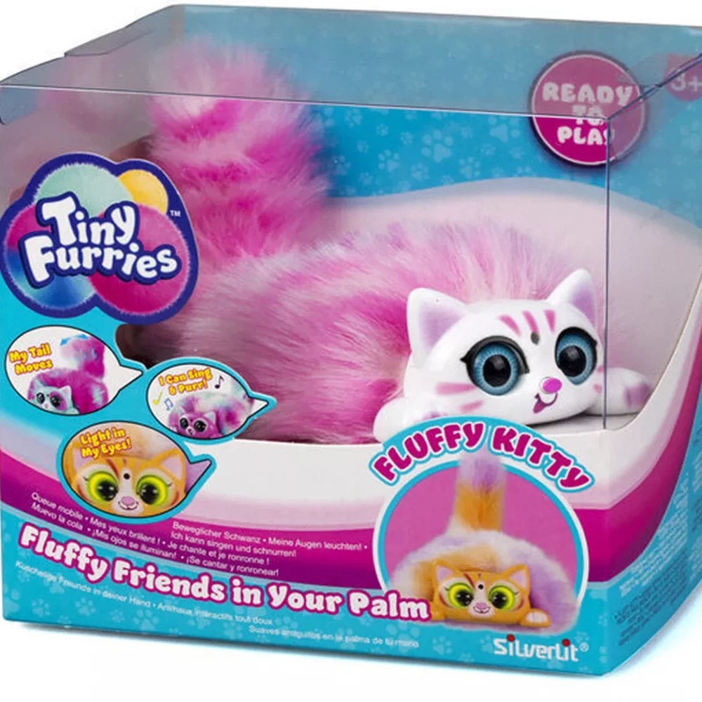 М`яка інтерактивна дитяча іграшка "Кошеня" Mini Purr, SILVERLIT, 83689 1