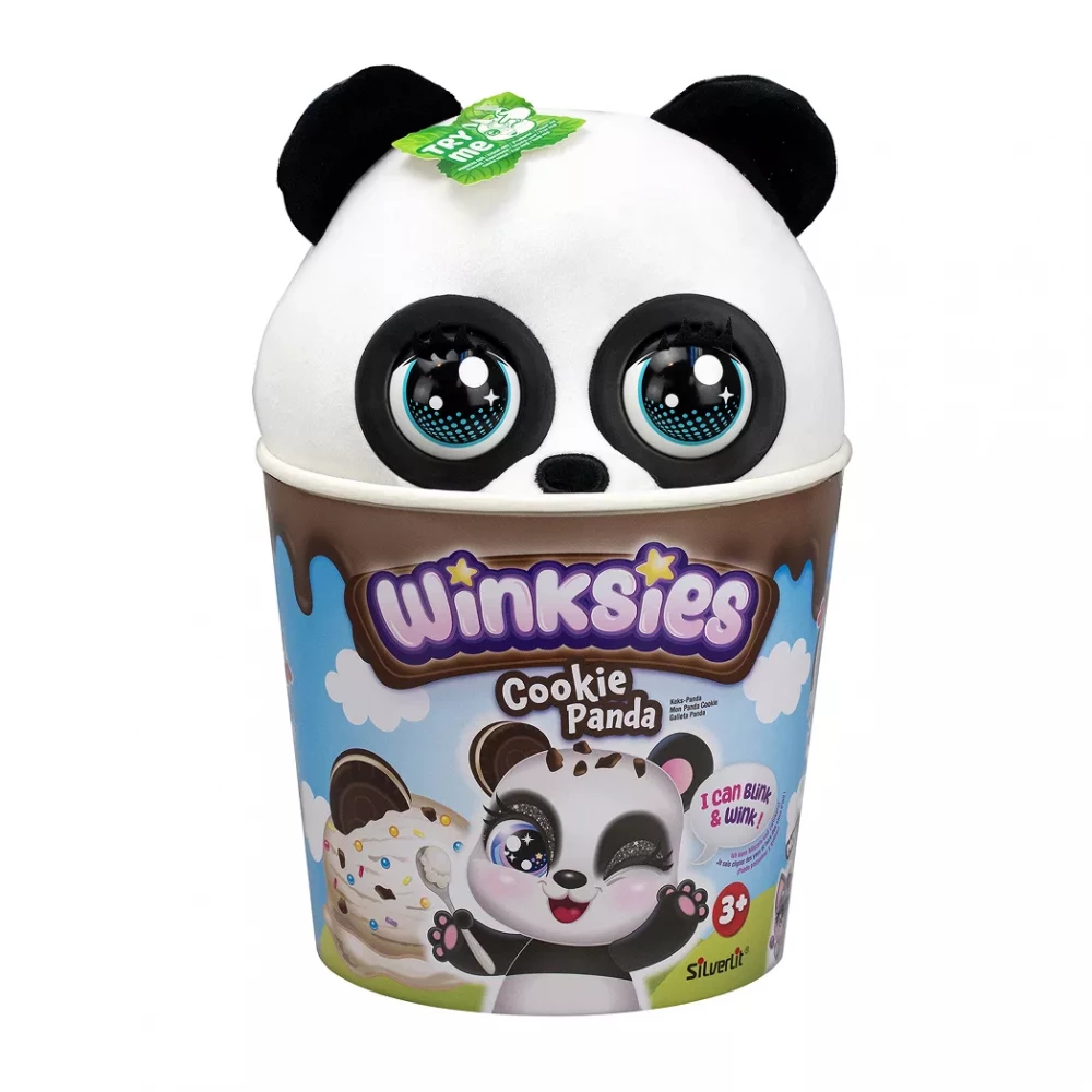 М`яка інтерактивна дитяча іграшка "Панда" WINKSIES, SILVERLIT, 89029 4