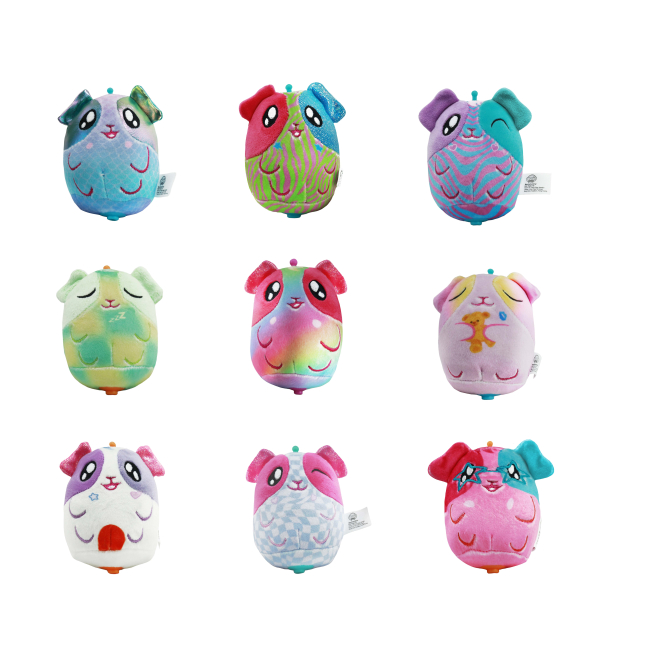 Набір м'яких іграшок-брелків 3 шт., CUTIE POPS, CUT003 2