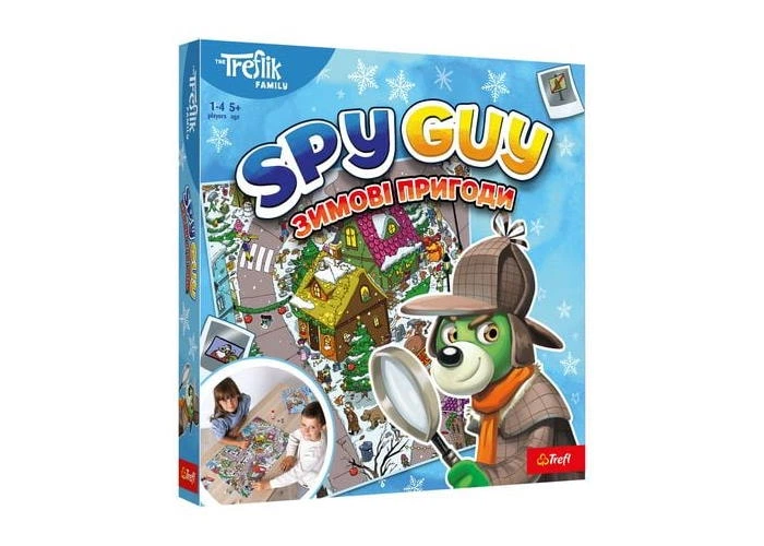 Настільна гра "Зимові пригоди" Spy Guy, Trefl, 02981