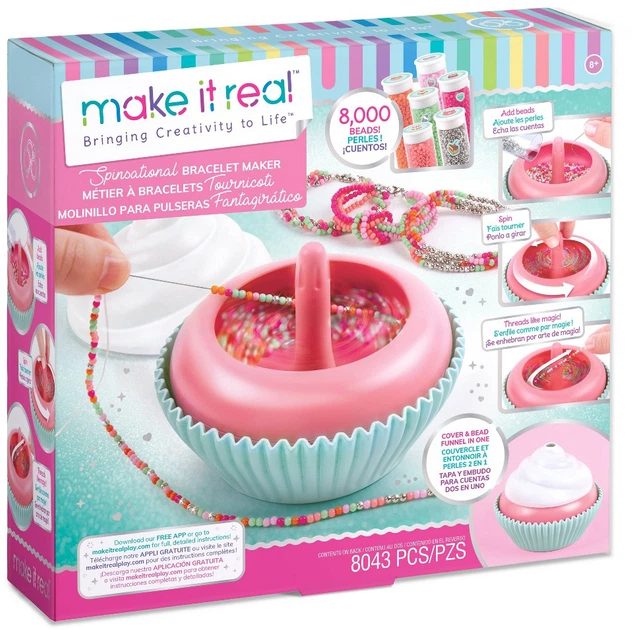 Набор для создания браслетов "Сладкие завитки" MR1454, Make it Real