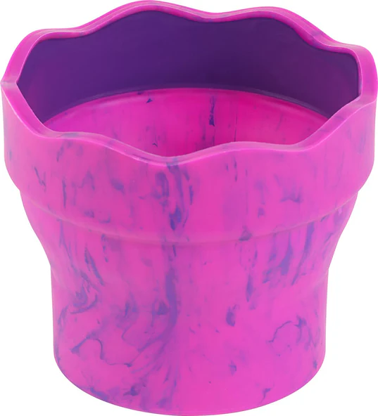 Сткан д/воды, розовый мрамор, Clic & Go, 181527