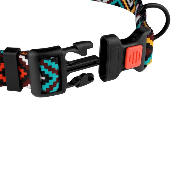 Ошейник для собак TM Barksi Urban зам.пласт (обв.шеи 25-33см,шир.1,6см),гуцульский ментоловый 3