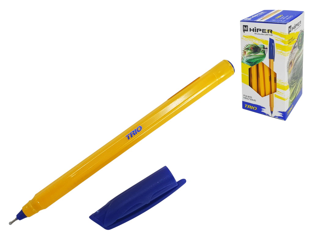 Ручка масляна HIPER TRIO HO-310 0,7 мм синя (синя)