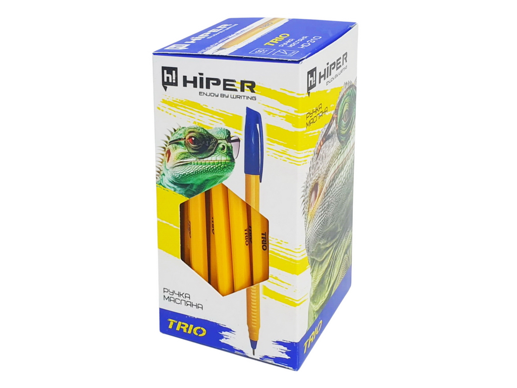 Ручка масляна HIPER TRIO HO-310 0,7 мм синя (синя) 5