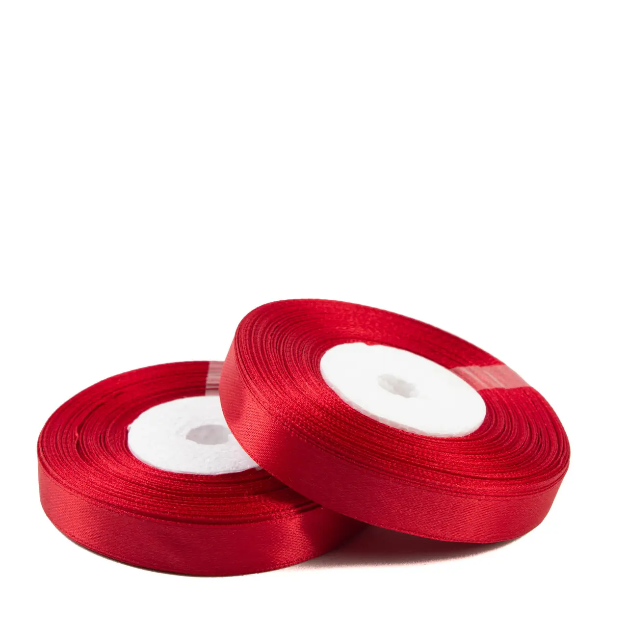 Стрічка атласна 15 мм*25 ярдів "Бордова", 15250481