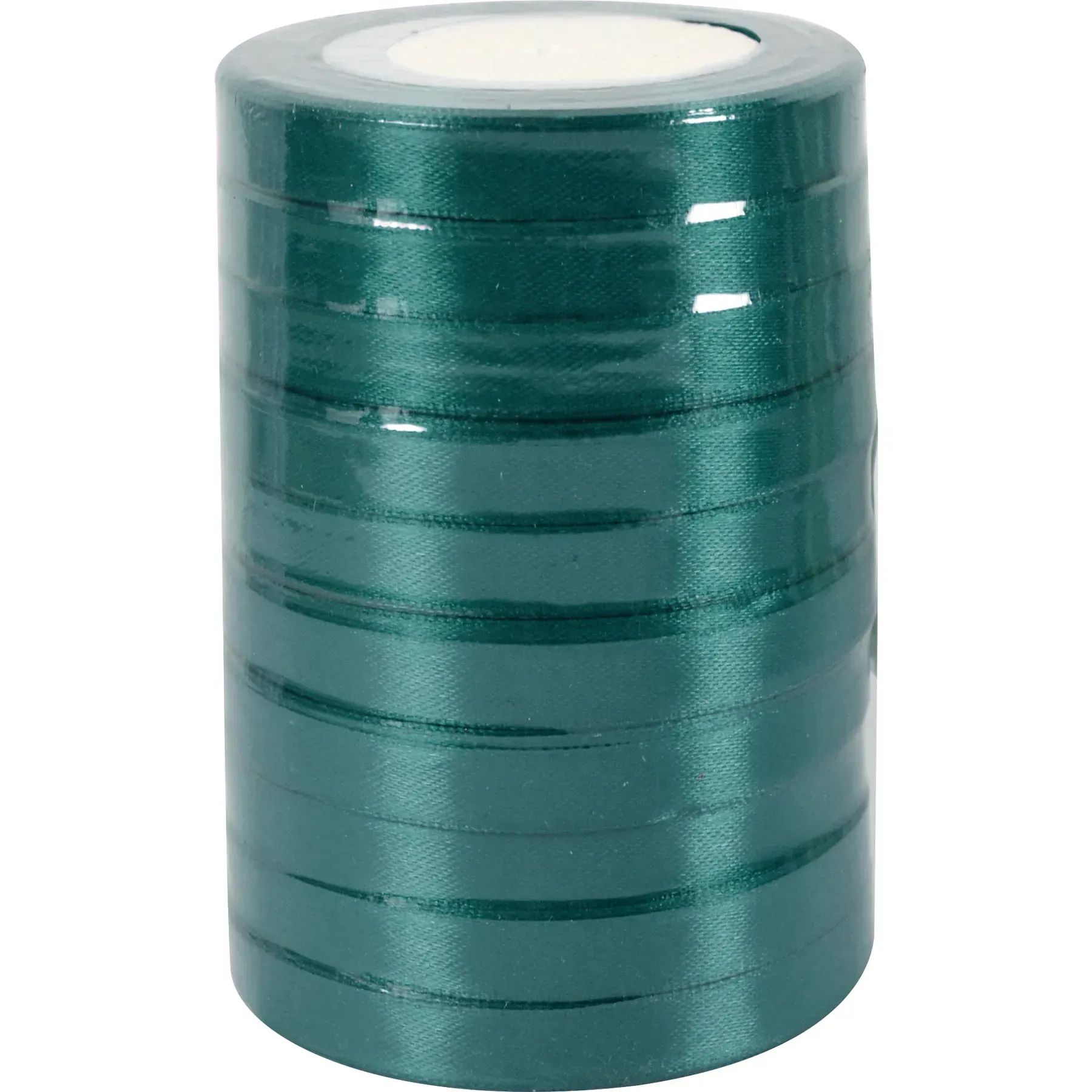 Стрічка атласна 15 мм*25 ярдів "Зелено-синя", 15251281 1