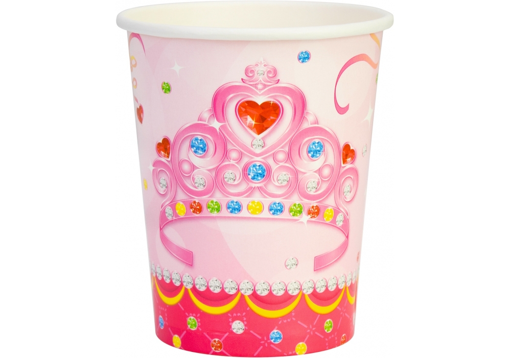 Набор стаканов бумажных Princess, 6 шт, 270 мл, MX440127 1