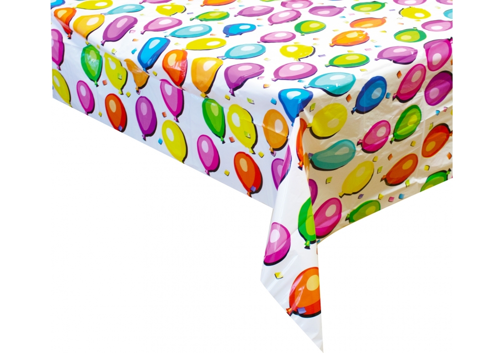 Скатерть полиэтиленовая Balloons 132*182,88 см, MX42055 1