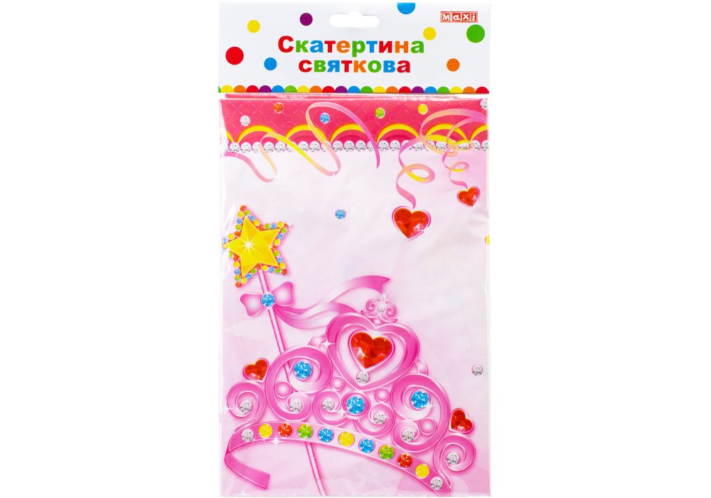 Скатерть полиэтиленовая Princess 132*182,88 см, MX420127