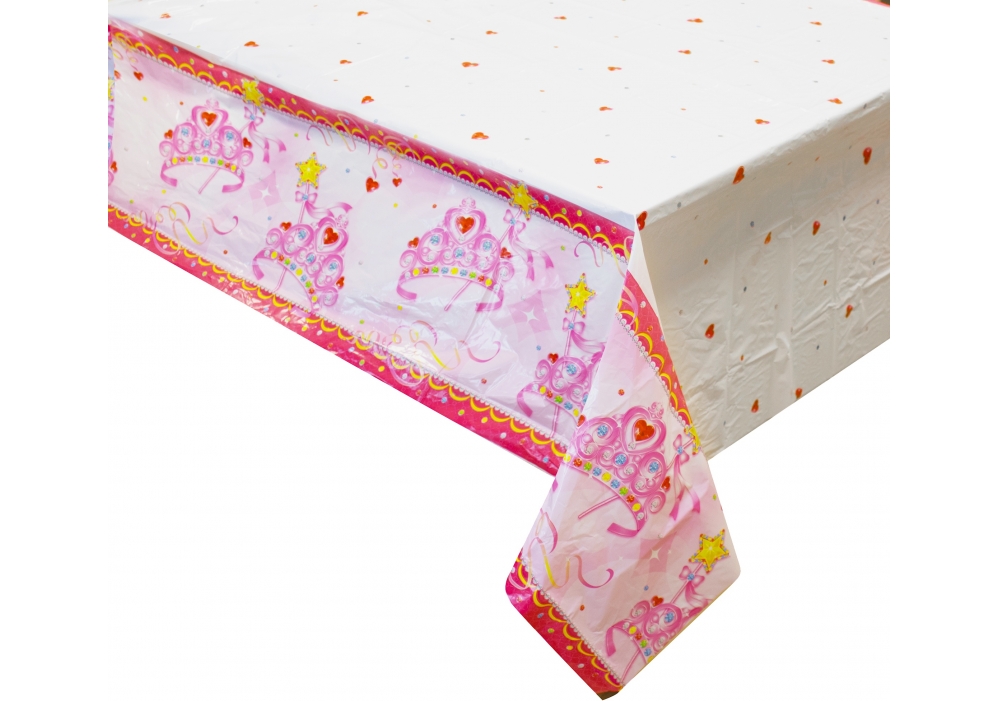 Скатерть полиэтиленовая Princess 132*182,88 см, MX420127 1