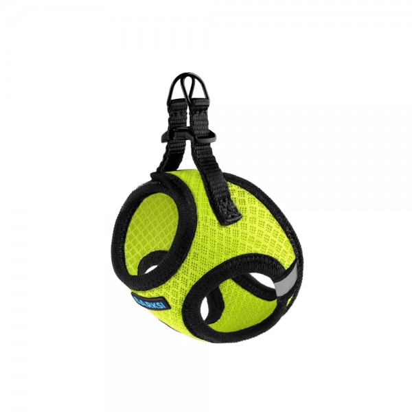 Шлея для собак ТМ Barksi Mesh Vest,размер 2XS,(обв.шеи-26см,обв.груд-29см),лимонная 1