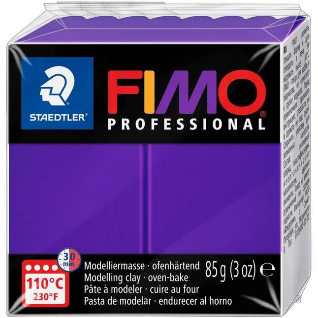 Пластика Professional, бузкова 85гр. Fimo
