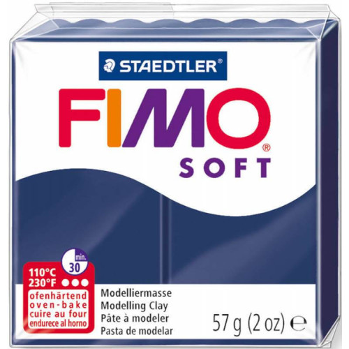 Пластика Soft, Синя королівська, 57г, Fimo 1