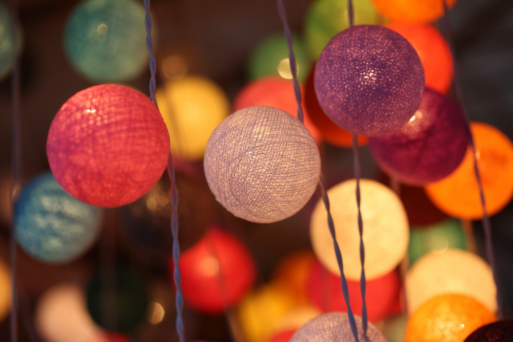 Декоративные гирлянды для праздников со стилем