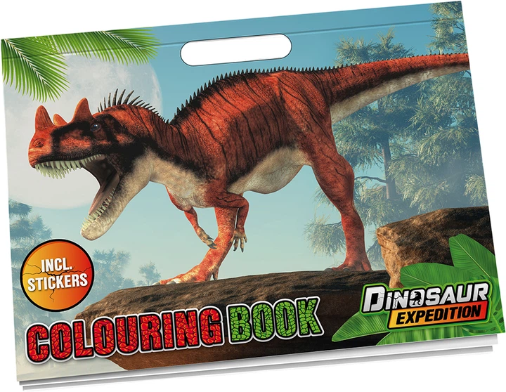 Розмальовка зі стікерами Dinosaur Expedition, 961028