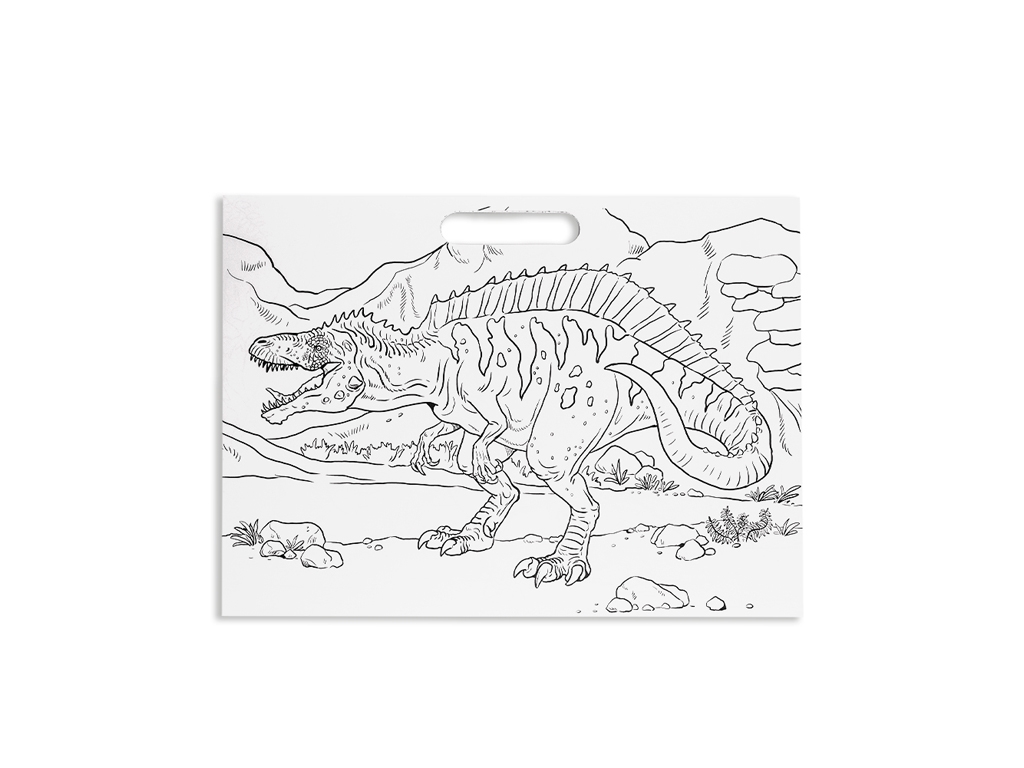 Розмальовка зі стікерами Dinosaur Expedition, 961028 1