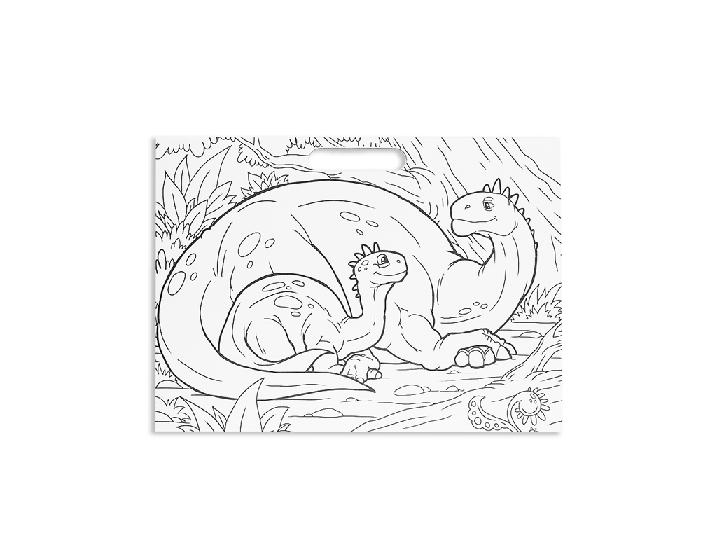 Розмальовка зі стікерами Dinosaur Expedition, 961028 2