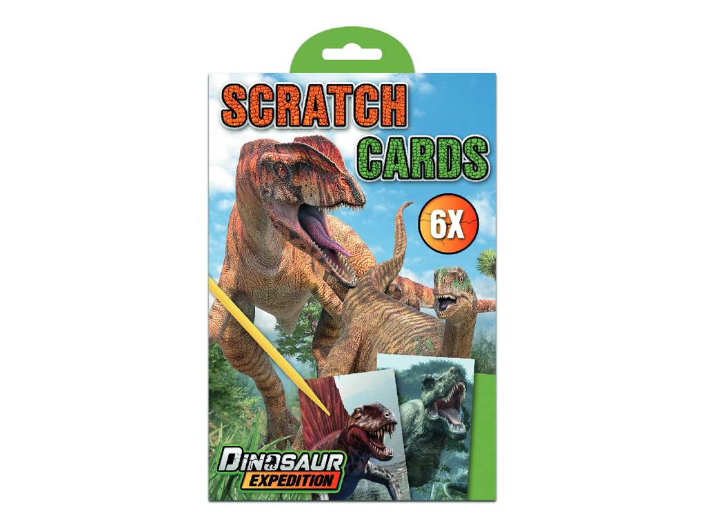 Скретч-розмальовка Dinosaur Expedition, 961039
