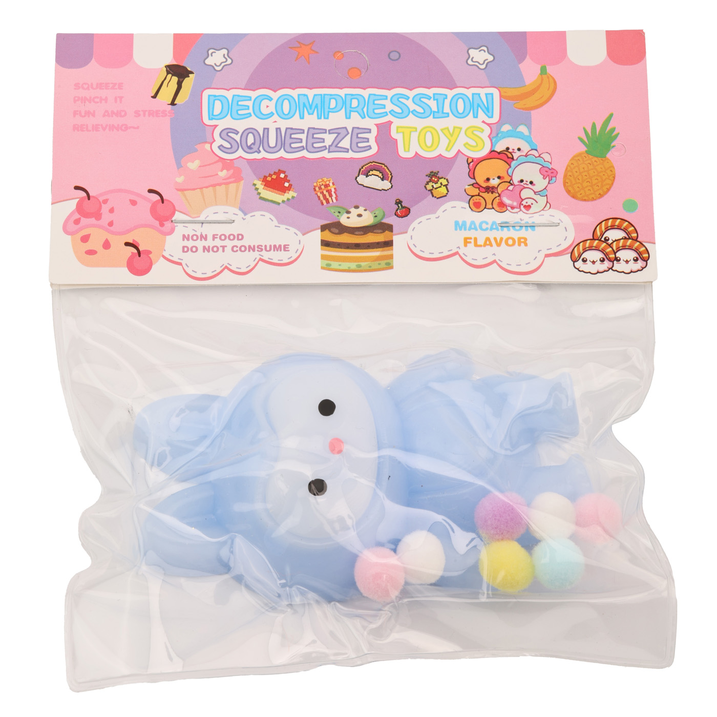 Іграшка-антистрес сквіш-фігурка, мікс, 712285 1