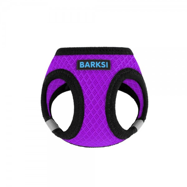 Шлея для собак Vest Barksi Mesh, размер М, (обхв.шеи-42см,обхв груд-47см) фиолетовая new 5