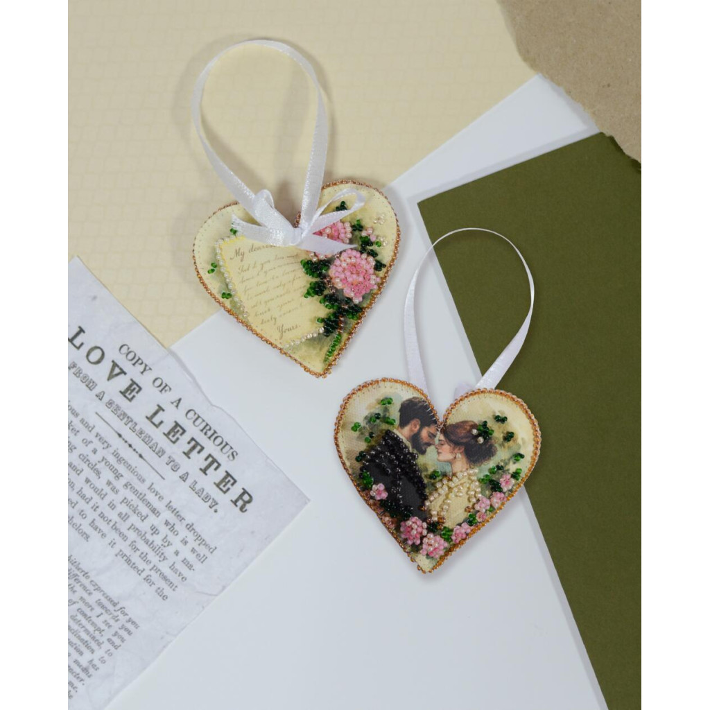 Набор для вышивания бисером интерьерного украшения на натуральном художественном холсте "Виконт, который меня любил…", ABT-055