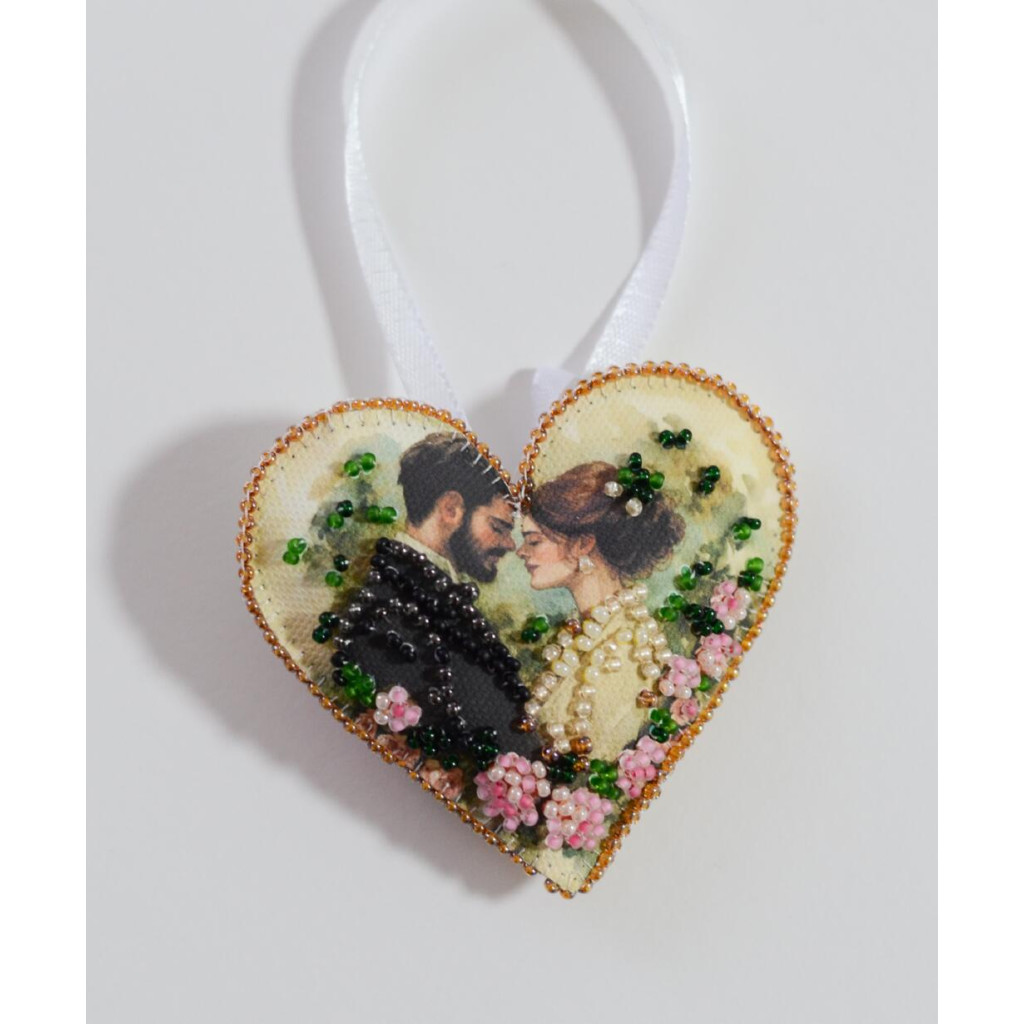 Набор для вышивания бисером интерьерного украшения на натуральном художественном холсте "Виконт, который меня любил…", ABT-055 1