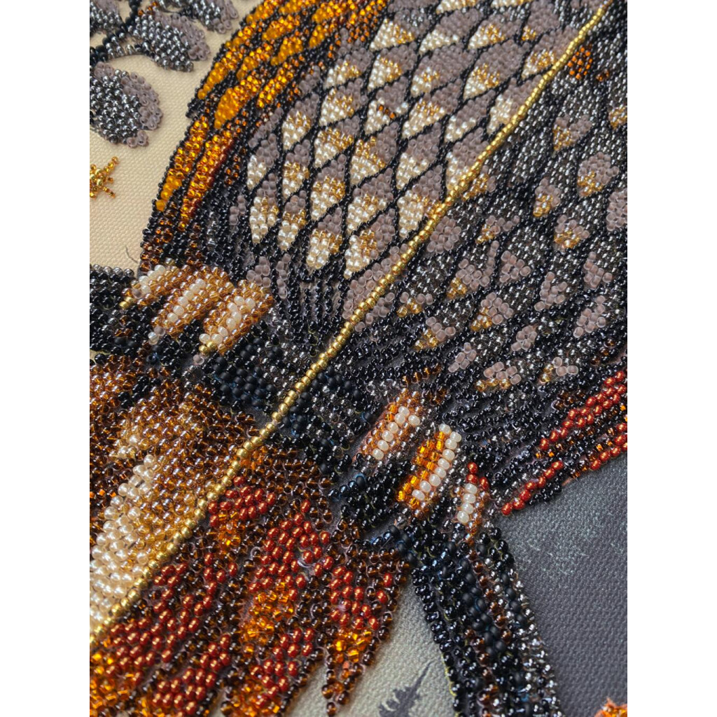 Набор для вышивки бисером на натуральном холсте "Оракул дня и ночи", AB-960 2