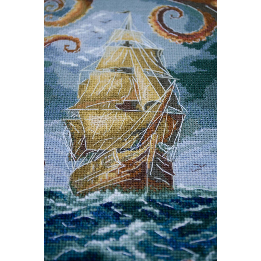 Набор для вышивания крестиком "Океанская бездна", AH-292 2