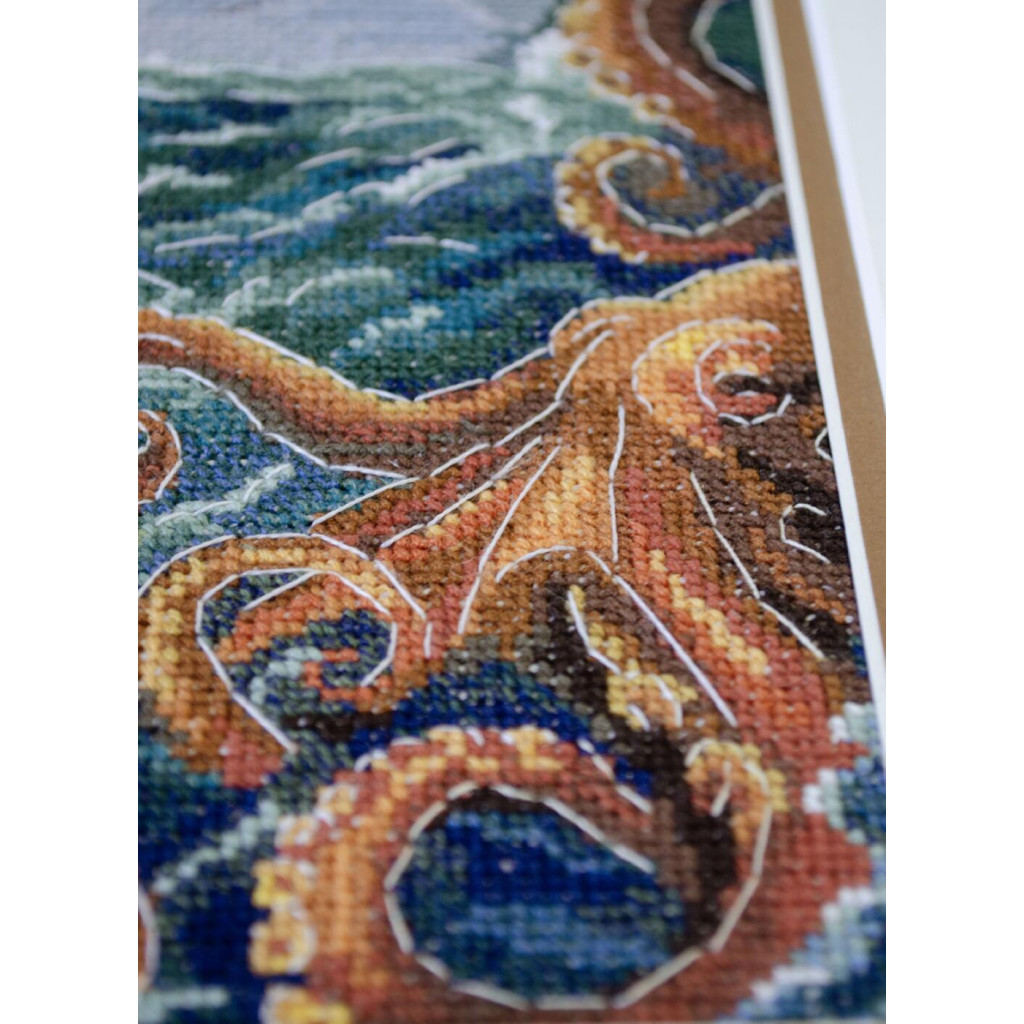 Набор для вышивания крестиком "Океанская бездна", AH-292 3