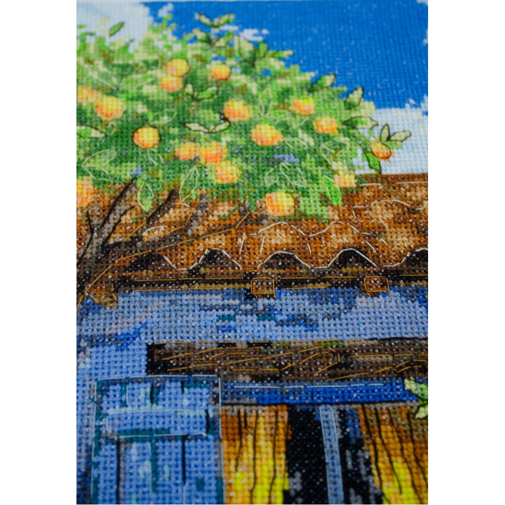 Набор для вышивания крестиком "Средиземноморская идиллия", AH-291 3