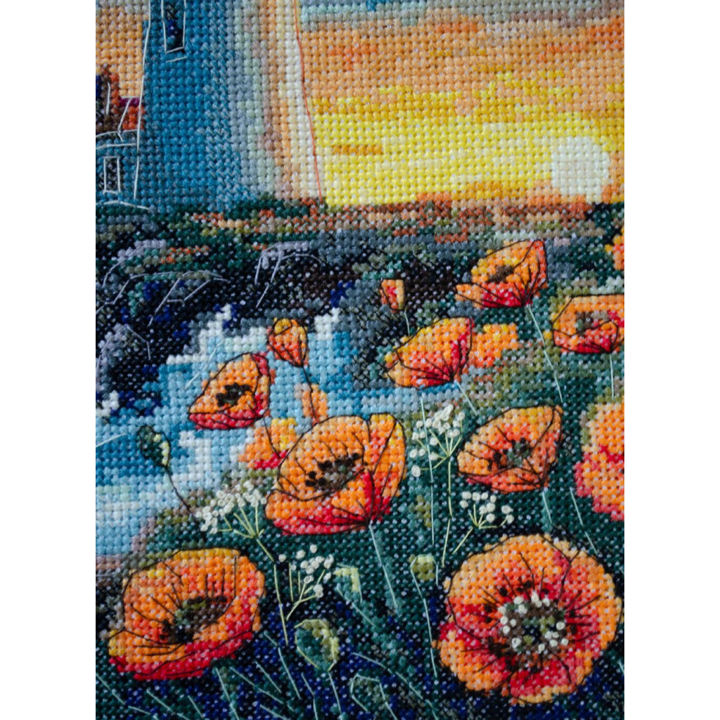 Набор для вышивания крестиком "Тишина имеет цвет", AH-295 3