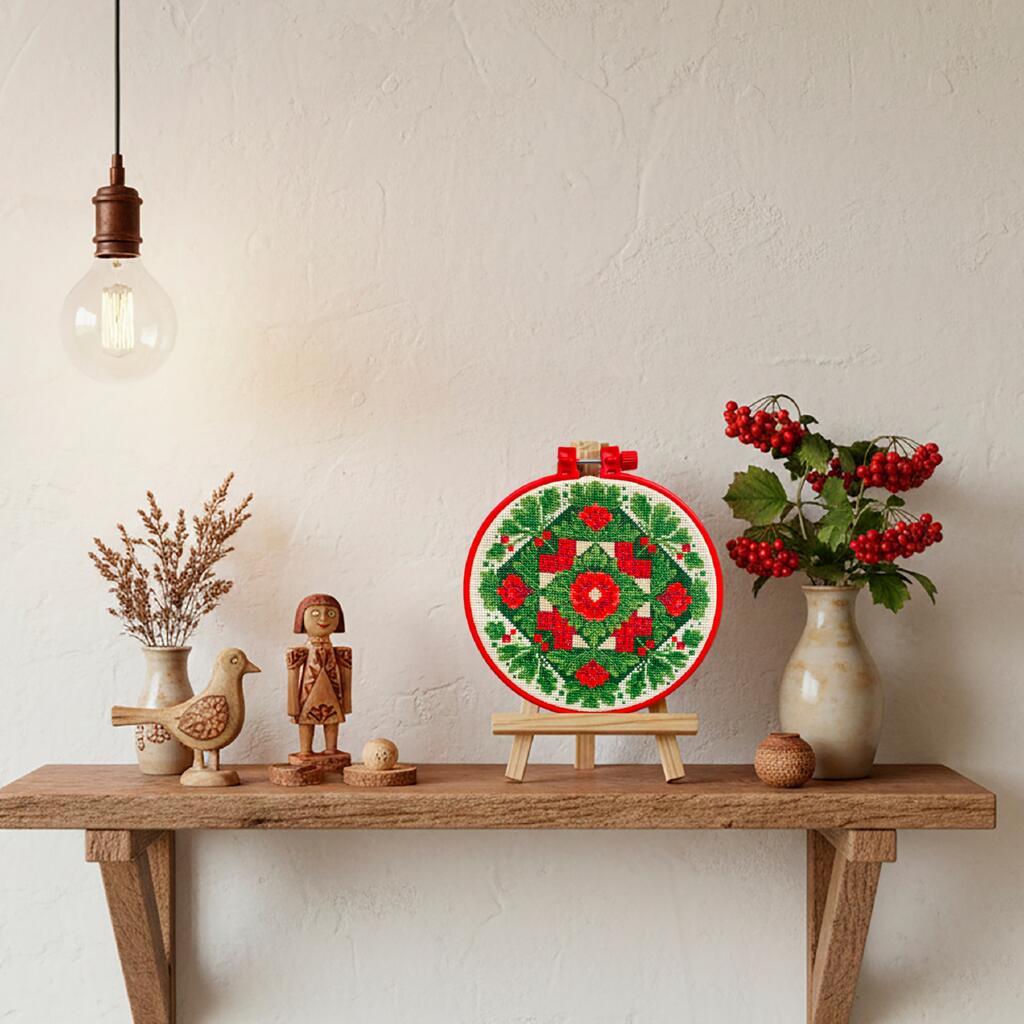 Набор для вышивания крестиком "Традиционный мотив", AHM-094 4