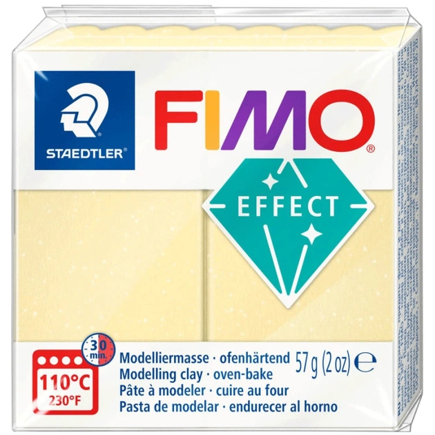 Пластика Effect, Жовта лимонна, 57г, Fimo