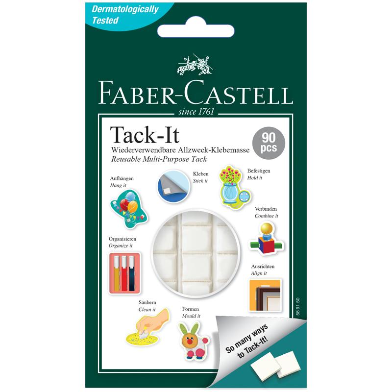 Клей багаторазовий TACK IT, 187091-50 Faber Castel 1