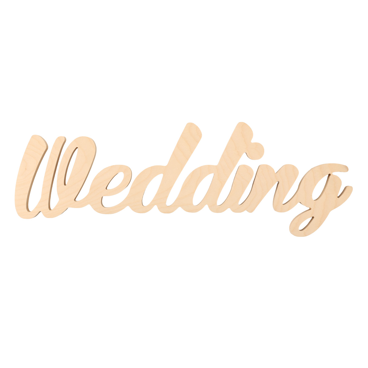 Заготовка Слово "Wedding", 0732