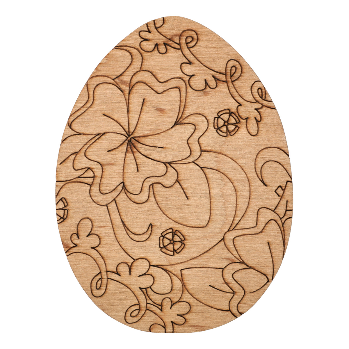 Заготовка деревянная Писанка №1, 2-122