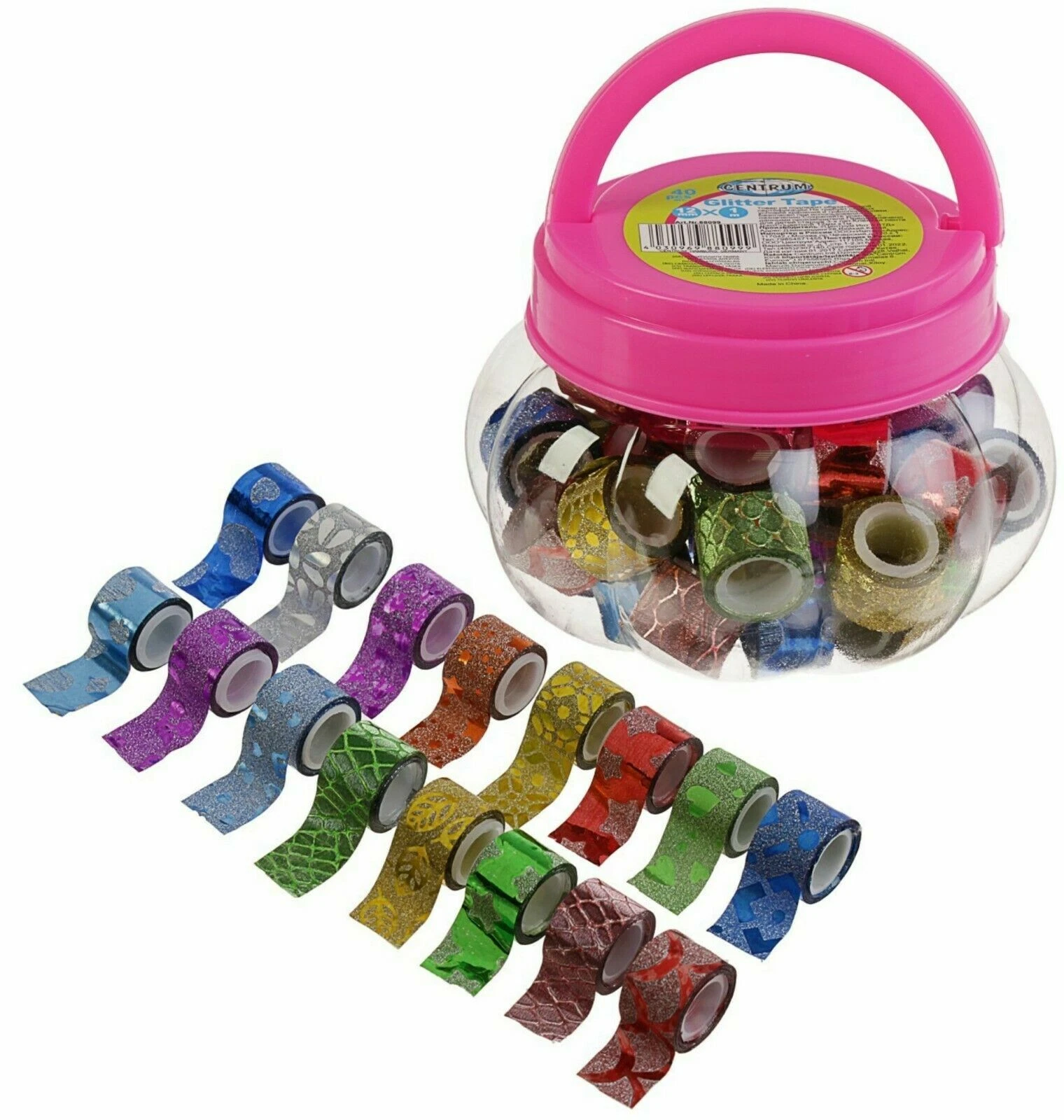 Декоративная клейкая лента Centrum 12 мм*1м, 88099