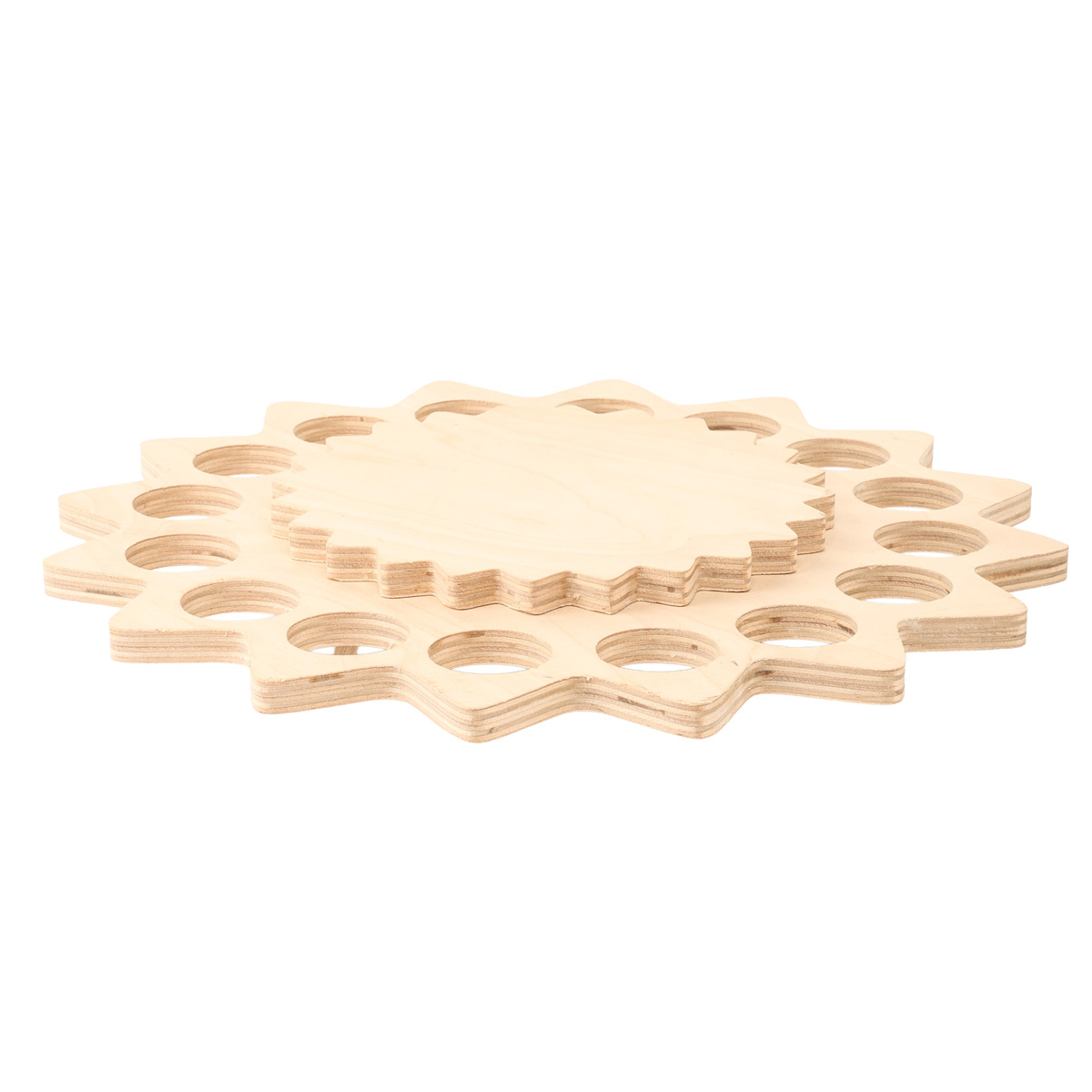 Заготовка деревянная "Подставка для яиц и кулича", 2310