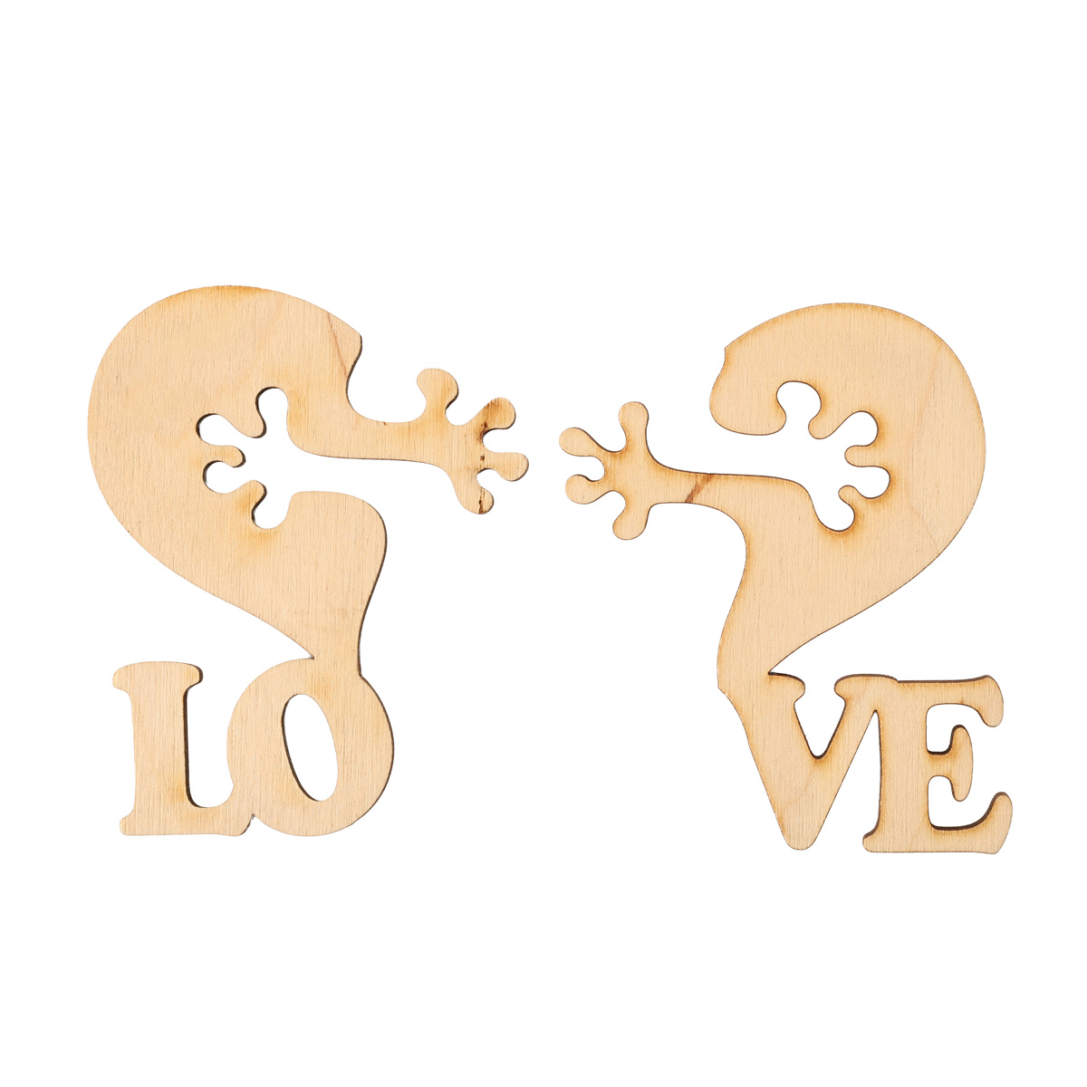 Заготівка дерев`яна День Валентина 4 мм/100*100 мм, ДСВ 025 1