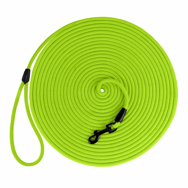 Поводок для собак ТМ Barksi Active тренировочный (длина - 5,15м, диаметр - 0,7см), салатовый